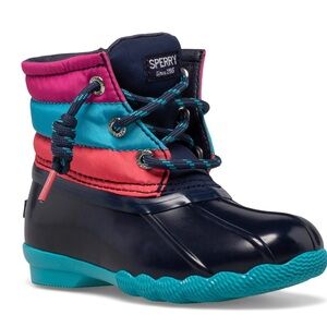 Sperry Girls Saltwater Duck Boot NWOT